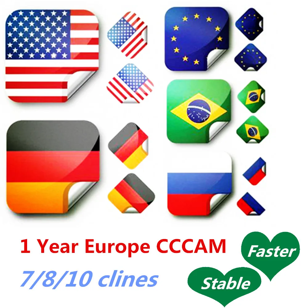 

Spain Receptor Cccam 7 lines for 1 year spain used for freesat v7 DVB-S2 Europe Cline satellite receiver europe channels 7 lines