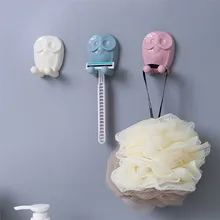 Держатель зубных щеток для ванной 1 шт. мультфильм стикер для кухни крючок для зубной щетки стеллаж для выставки товаров мультяшная розетка крючки для электрических вилок держатель для зубных щеток 30