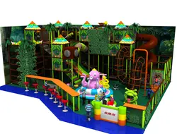 CE, TUV, SGS сертифицированный изготовленный по индивидуальному заказу лес мягкая крытая игровая площадка. детский игровой центр с физическое