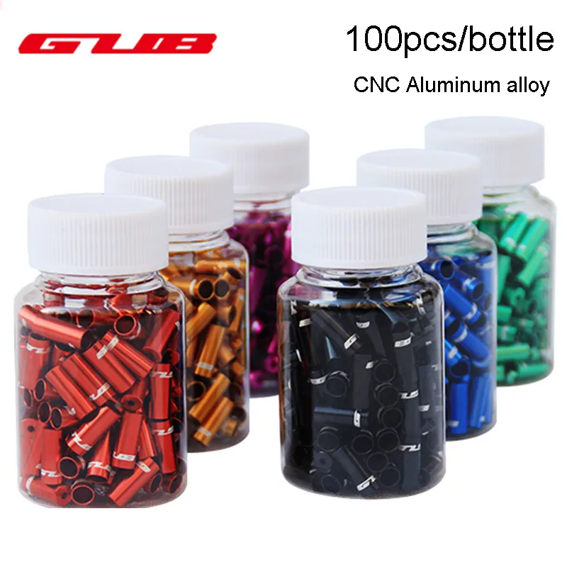 100pcs Plastic Bicycle Brake Housing end caps shift cable end derailleur 4mm 5mm