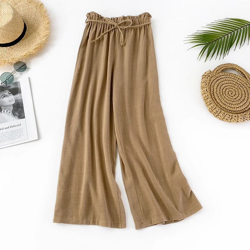 

2019 Summer trend beach Breathable Linen cloth skirt personality Fashion Female life popular New Arrivals ZYFPGS Brand