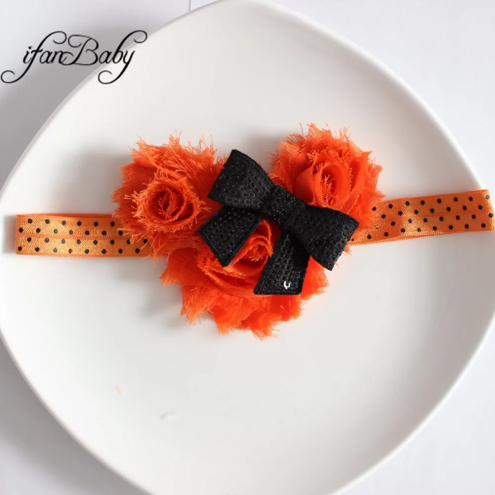 shabby flower headband 11