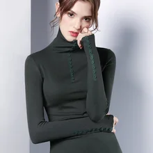 Button Women Turtleneck Pullovers Light Sweater Knitted Jumper Bottoming Sweater Female Solid Color Slim Autumn Spring Sweaters Button Women Turtleneck Pullovers Light Sweater Knitted Jumper Bottoming Sweater Female Solid Color Slim Autumn Spring Sweaters