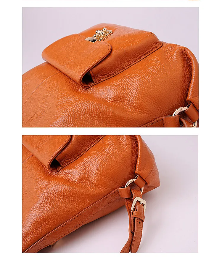 Женский рюкзак из натуральной воловьей кожи, женская сумка через плечо из натуральной кожи, сумка-хобо для девушек, B394