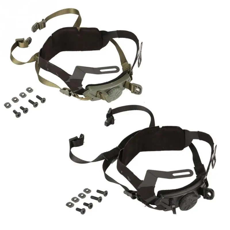 

Military Tactic Helmet Accessory Airsoft Paintball Helmet Dial Liner Locking Strap System Head Locking System Headset Accessory