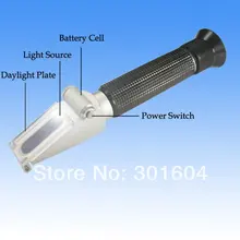 Ручной светодиодный-50F-32F антифриз хладагент рефрактометр ZGRA-300ATC