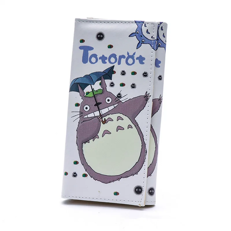 Women Wallets 2016 New Fashion Totoro Design Ladies Clutch High Quality Pu Leather Woman Wallet Student Coin Purse Money Bags