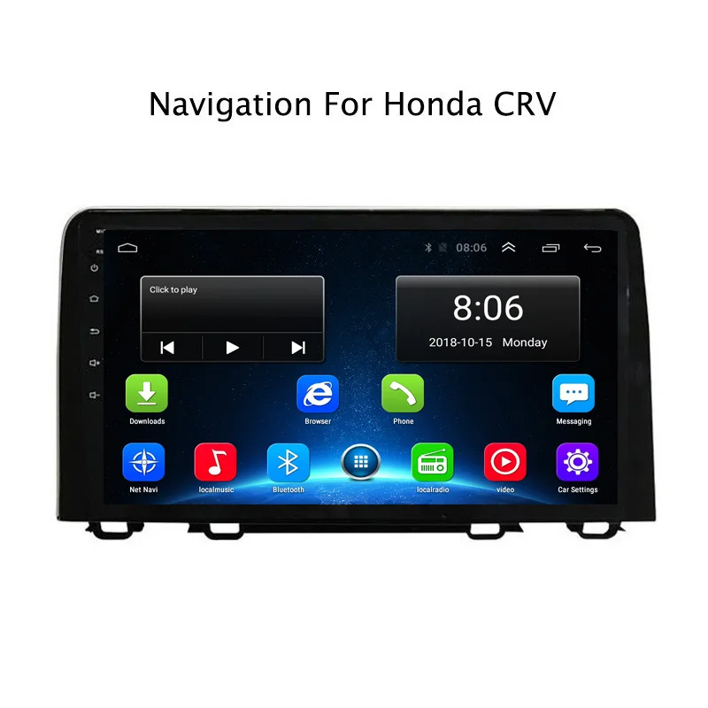 NAVITOPIA 9 дюймов 4G LTE wifi головное устройство для Honda CRV 2017 2018 Android 6 0 2G + 32G автомобильный