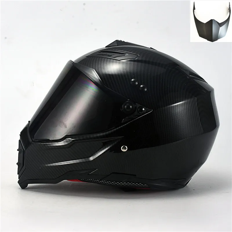 padded motorcycle glasses New Motorcycle Helmet Men Full Face Helmet Moto Riding ABS Material Adventure Motocross Helmet Motorbike DOT Certification# Electric Helmet Motorcycle Helmets & Protective Gear