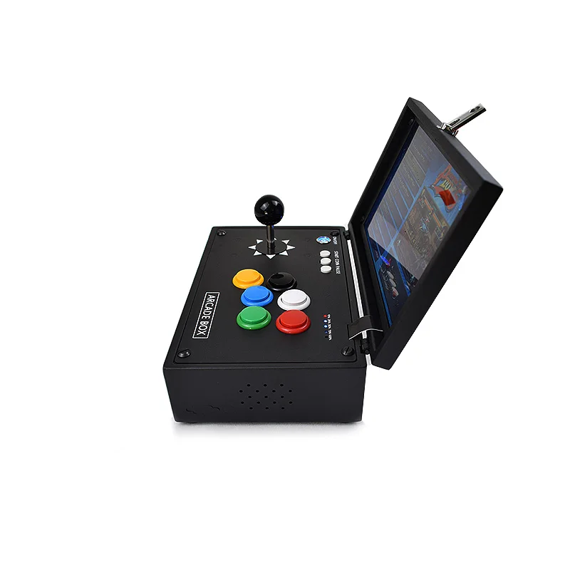 Мини 1" Pandora Box 9 1500 В 1 игровой автомат легко носить с собой аркадная коробка с нулевой задержкой джойстик Кнопка Ретро видео машина