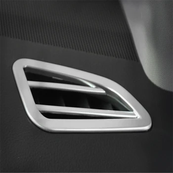 

WELKINRY car auto cover styling For Subaru Outback 2014 2015 2016 2017 ABS chrome console air conditioning outlet air vent trim