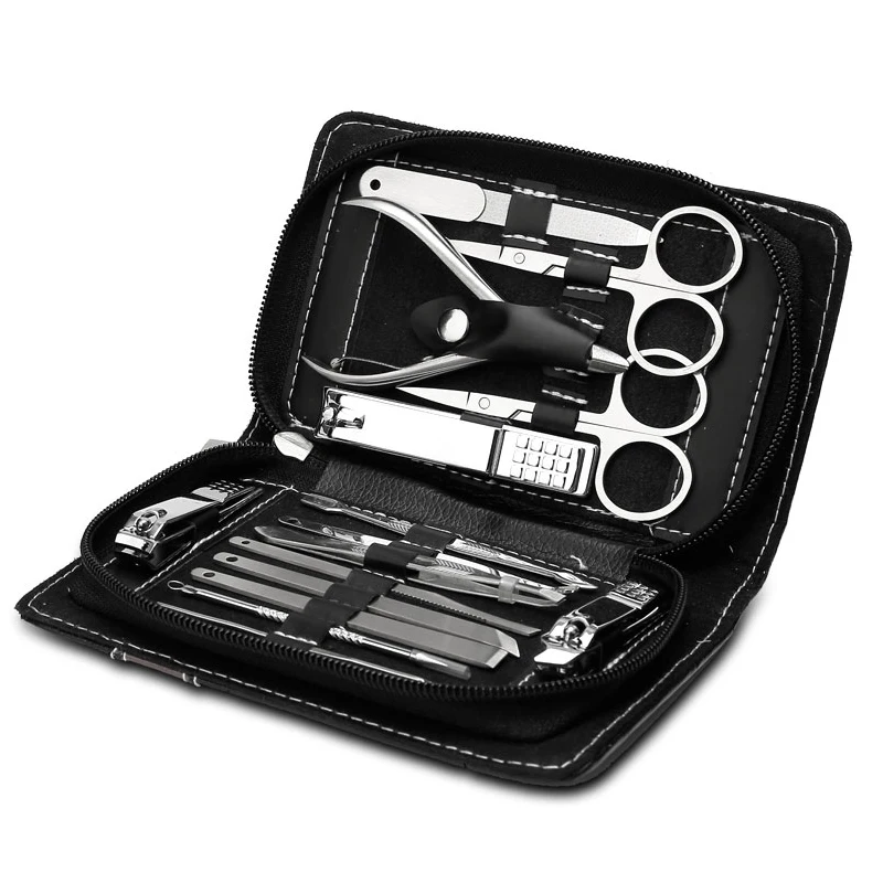 15 in 1 Manicure Set Professional Nail Clipper Kit Utility Pedicure