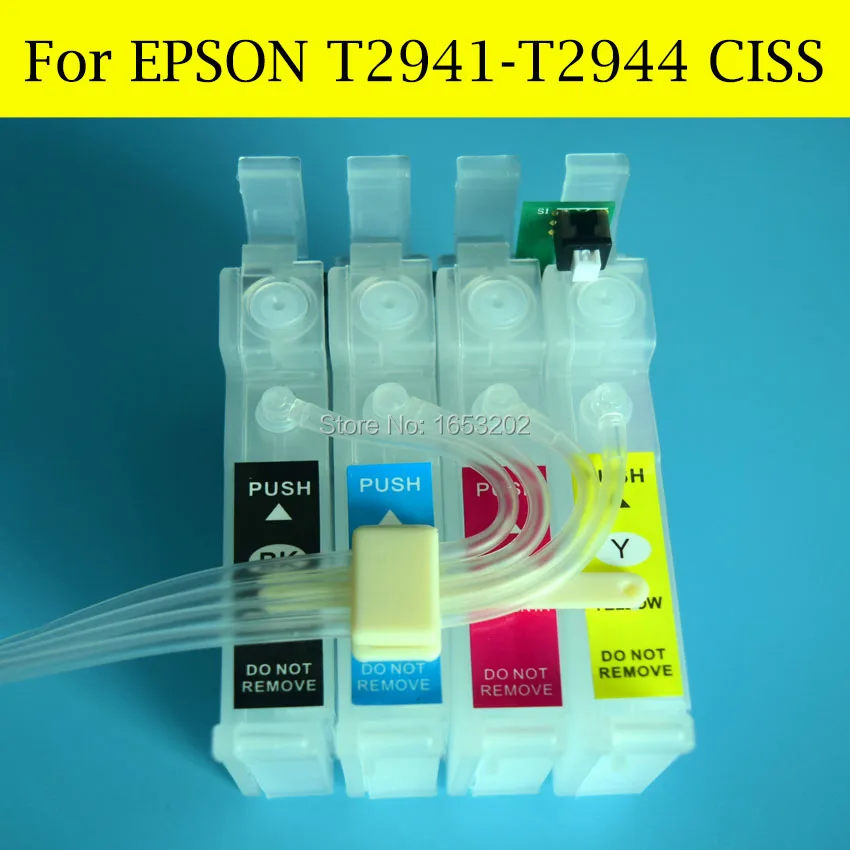 EPSON T2941-T2944 WF-2650 2660 CISS 1