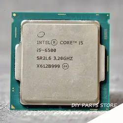 Intel core Quad-core I5-6500 I5 6500 LGA 1151 3,20 ГГц 6 м Оперативная память DDR3L-1333, DDR3L-1600 DDR4 GPU HD530