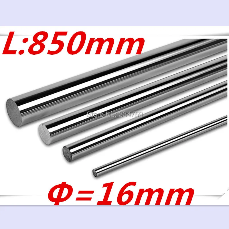 

Diameter 16mm linear shaft 850mm long linear round shaft for cnc parts LM16UU SC16UU linear bearing block