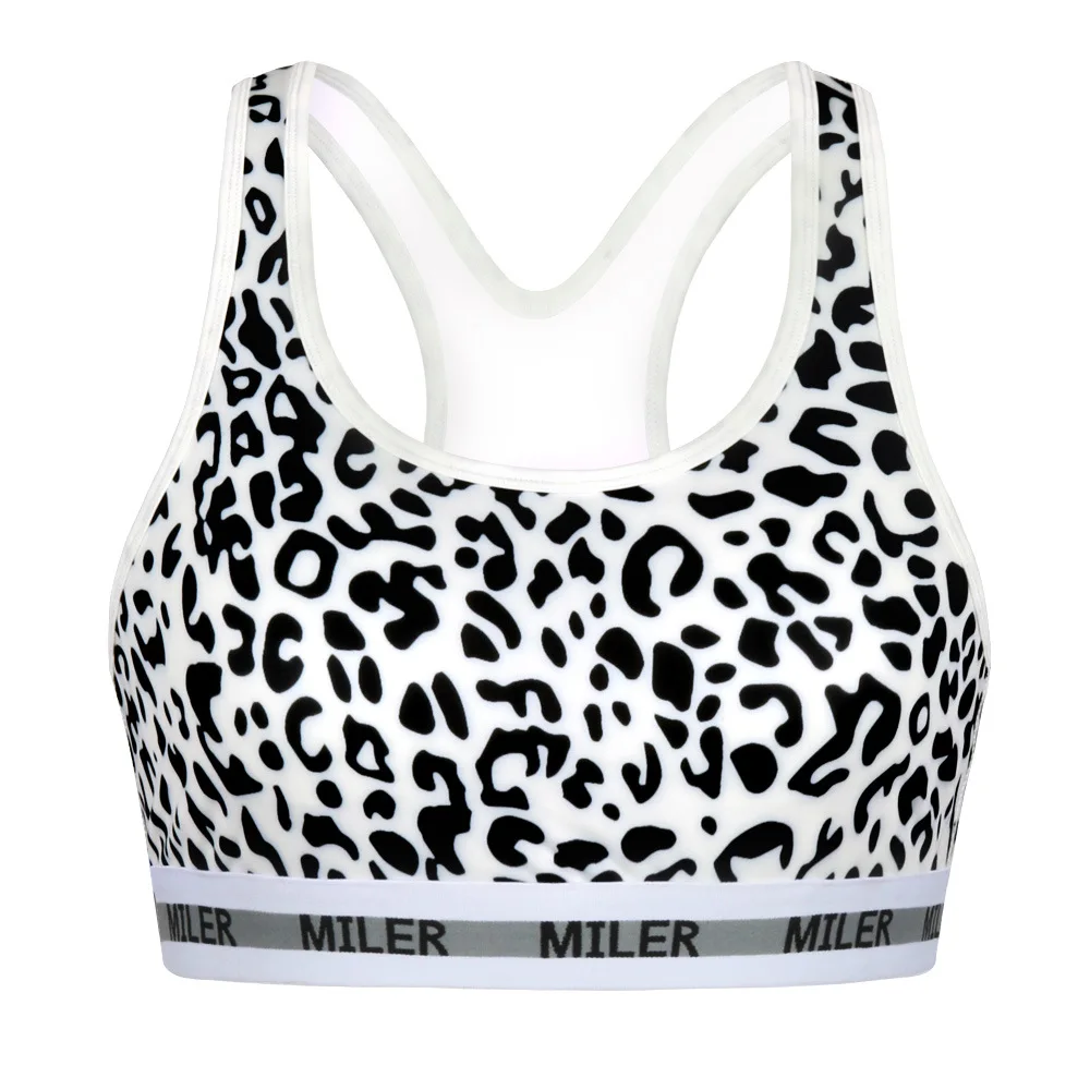 

2017 New Black Leopard Print Sports Bra Tops Brand Quality activewear Yoga Bras workout Women clothes for fitness sporty outfits