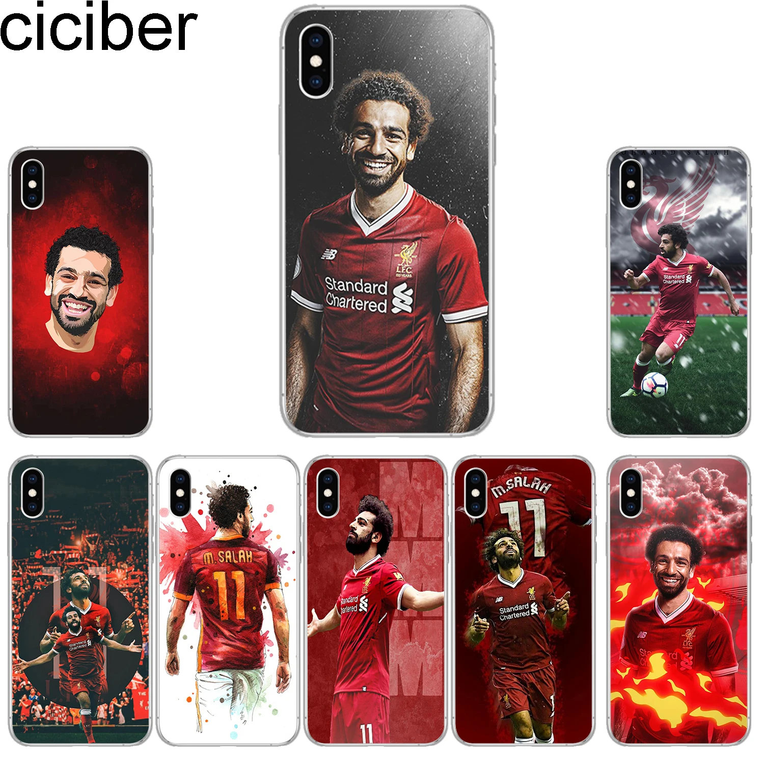 

ciciber Phone Cases for IPhone 8 7 6 6s Plus SE 5s Soft TPU Back Cover for IPhone X Xs XR XS Max Case Liverpool Coque Coque Capa