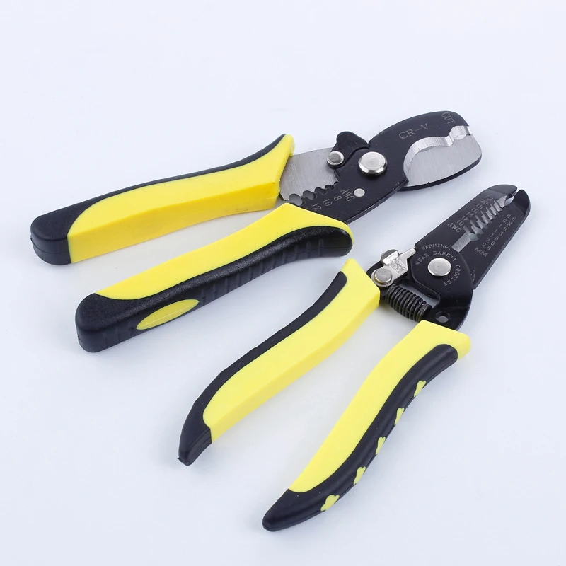 Free Shipping new electrical multi Function cable wire stripper cutting pliers and copper wire cutting tools