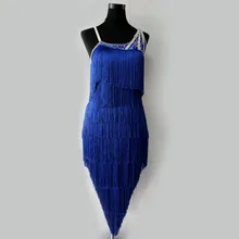 Стиль латинский танец костюм сексуальный кисточкой спандекс латинские танцы конкурс платье для женщин ребенок латинские танцы платья S-4XL F28