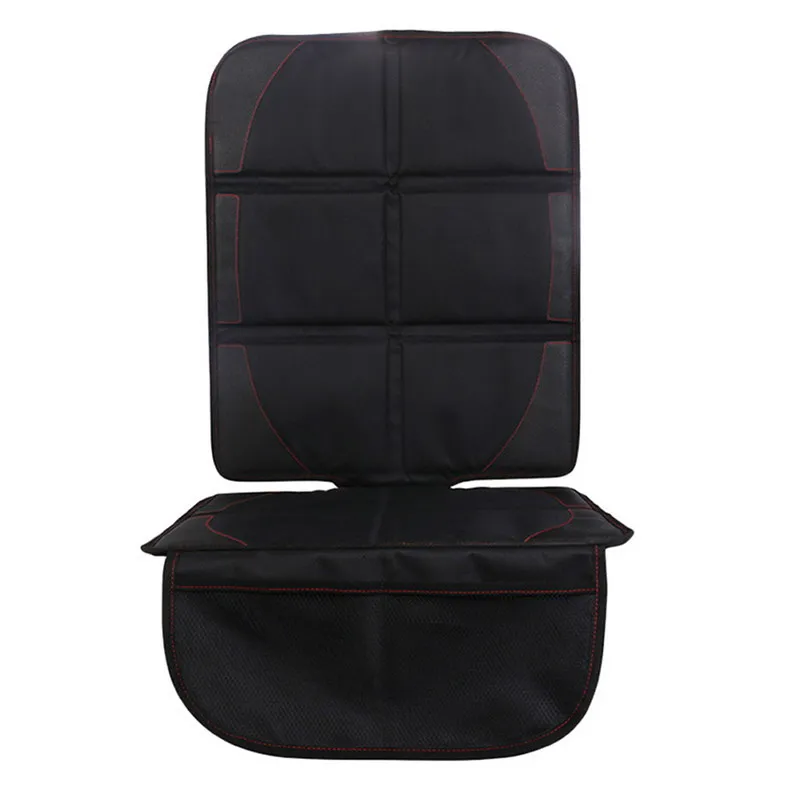 Black Universal Polyester PU Car Seat Cover Protector Mat Child Baby Kids Chairs Seat Protection