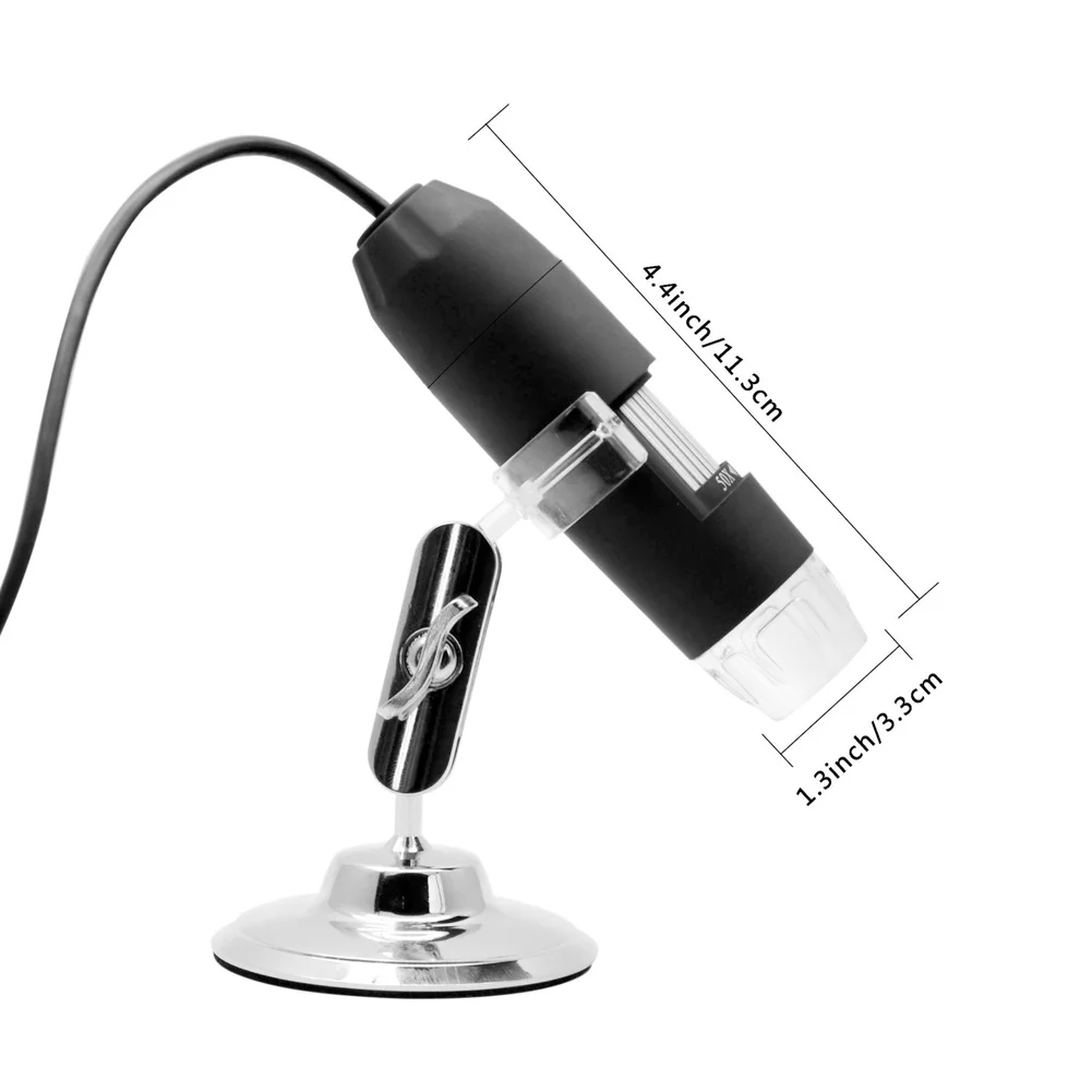 

Newly USB Digital Microscope 1000X Magnification 8 LED USB Electronic Endoscope Magnifier DC128