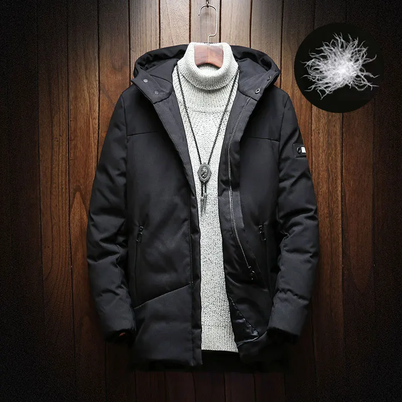 KOLMAKOV, новинка, мужские куртки на 85% утином пуху, толстая зимняя верхняя одежда, мужские куртки и пальто,, теплые M-3XL пуховики, пальто с капюшоном