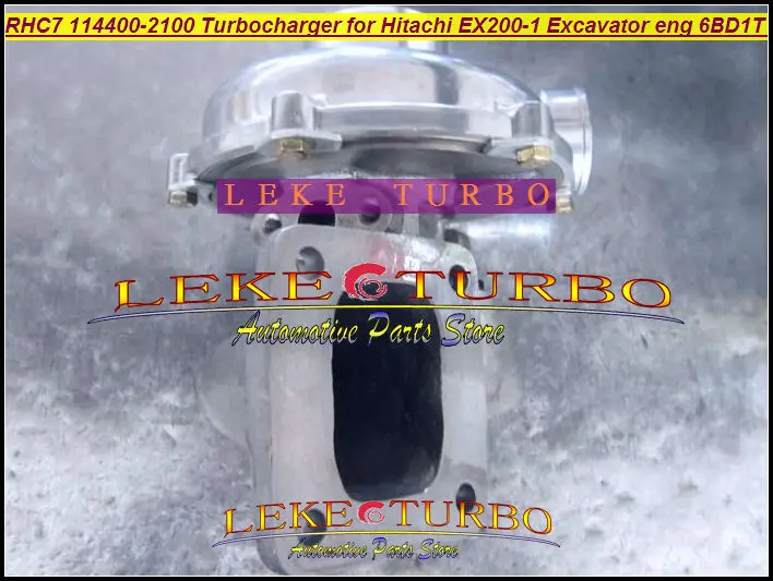 

RHC7 1-14400-2100 114400-2100 NH170048 1144002100 Turbo Turbine Turbocharger For HITACHI EX200-1 Excavator Engine 6BD1T 6BD1-T