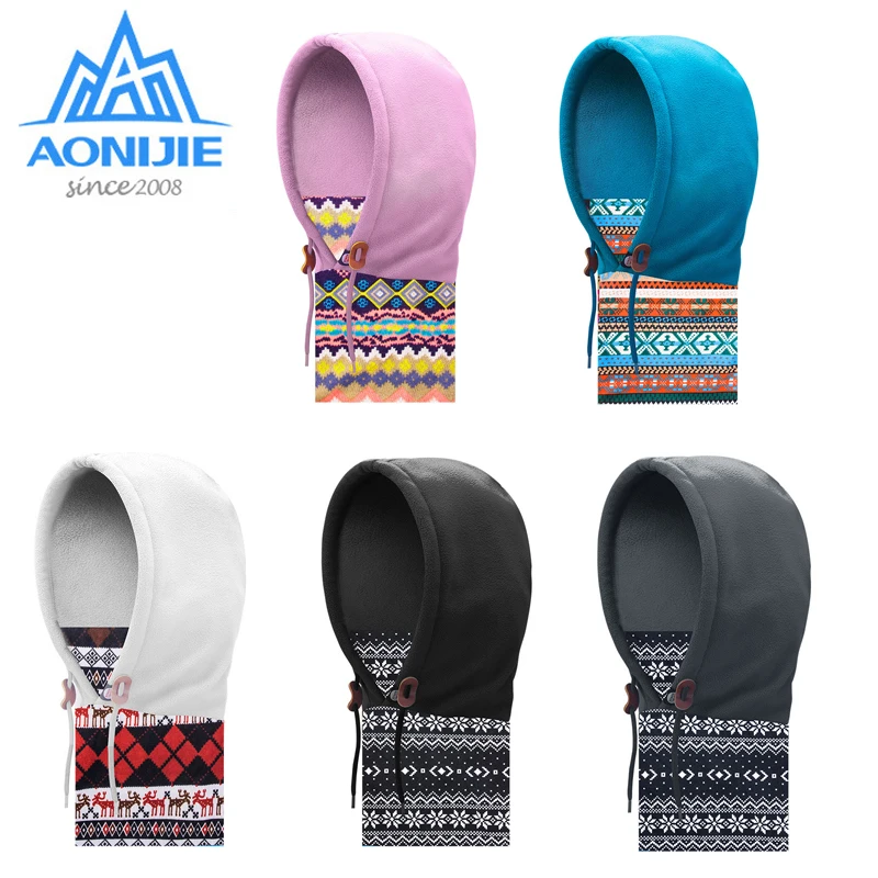 

Winter Warm Fleece Hat Windproof Beanies Caps Scarves Ski Scarf Ourdoor Riding Camping Hiking Mask Cap