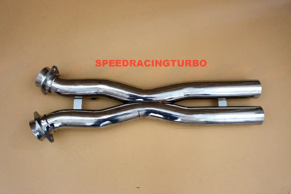 speedracingturbo STAINLESS STEEL CATBACK EXHAUST X-PIPE FIT 05-13 CHEVY CORVETTE C6 LS2//LS3 V8