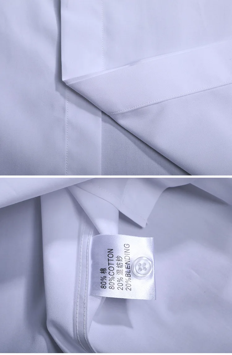 Бренд бизнес мужской Платье рубашка 2019 высокое качество 80% хлопок с длинным рукавом Тонкий футболки в повседневном стиле Элегантный