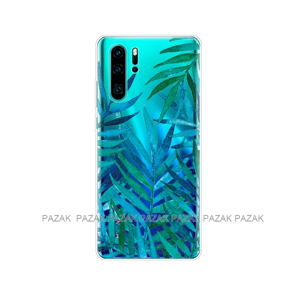 Чехол-Бампер для Huawei P30 Pro, мягкий силиконовый чехол для телефона из ТПУ, задняя крышка для Huawei P30 Pro VOG-L29 ELE-L29 P 30 Lite, чехол с принтом - Цвет: 61355