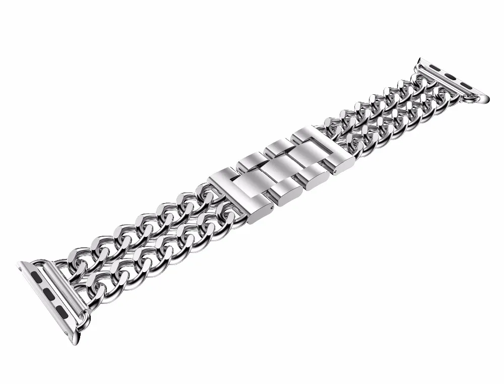 Ремешок-браслет для apple watch, 4 ремешка, 44 мм, 40 мм, correa, apple watch, 42 мм, 38 мм, iwatch, серия 5, 4, 3, нержавеющая сталь, pulseira