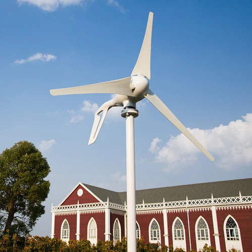 

12V/24V wind turbine generator with 3 blades. 400w wind turbine motors+wind/solar hybrid controller.