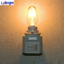 50 шт. E12 5 Вт теплый белый свет лампы накаливания лампы AC 220 V для Гостиная Спальня потолочная комнатная прикроватный декор для кухни