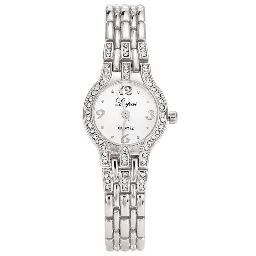 Бренд браслет часы женские Роскошные Хрустальные платья Наручные часы женские модные повседневные кварцевые часы reloj mujer618