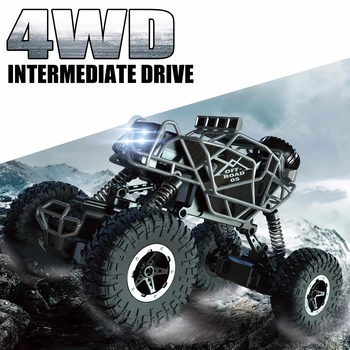 

RC Cars 4WD Remote Control Car Rock Climbing Car 4x4 Double Motors Bigfoot Off-Road RC Vehicles Toys For Boys