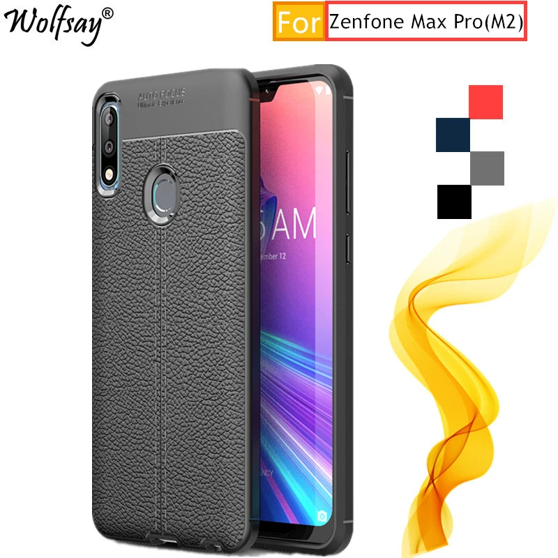 Funda ASUS Zenfone Max Pro M2 de 6,26 pulgadas, carcasa de lujo resistente, carcasa de silicona para ASUS Zenfone Pro M2 ZB631KL|Fundas antigolpes para teléfono| - AliExpress