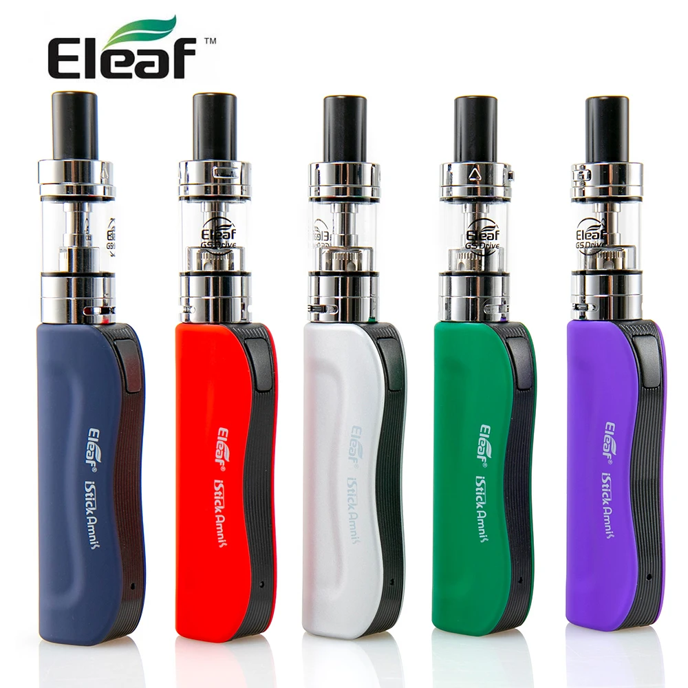 Оригинальный набор Eleaf iStick Amnis со встроенным аккумулятором 900 мАч с атомайзером GS