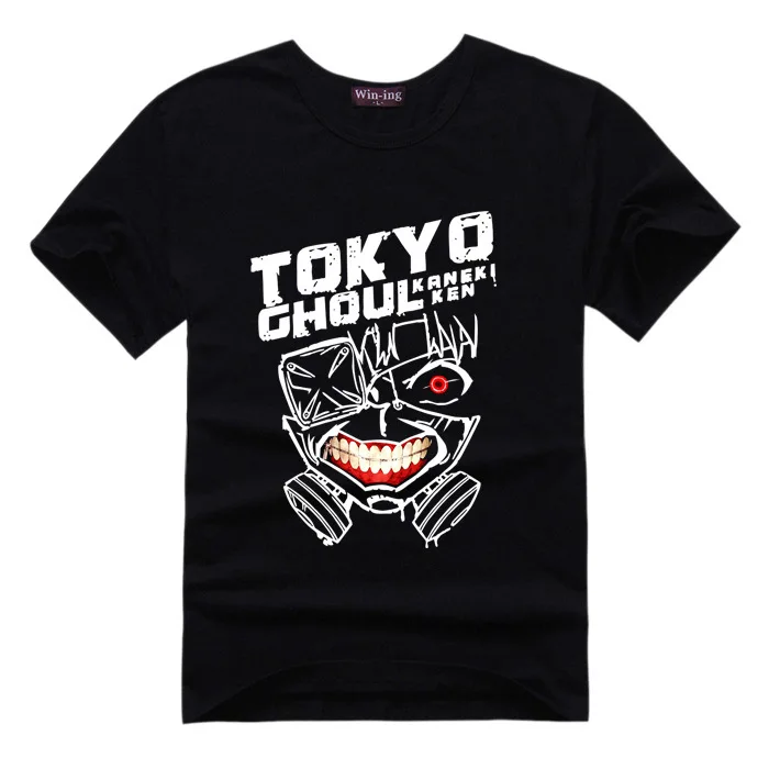 

Tokyo Ghoul T-Shirt Men Boy Kaneki Ken Cotton T Shirts Anime Tshirt Tee S - XXL