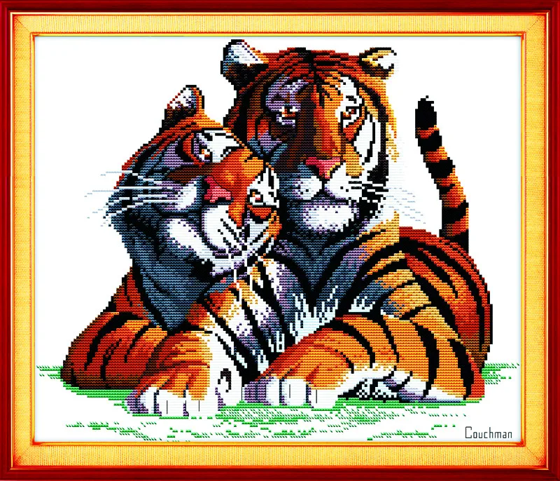 Схемы вышивок тигров. Риолис "тигр" 259. Вышивка крестом тигр. Вышивка крестиком тигр и тигрята. Вышивка два тигра.