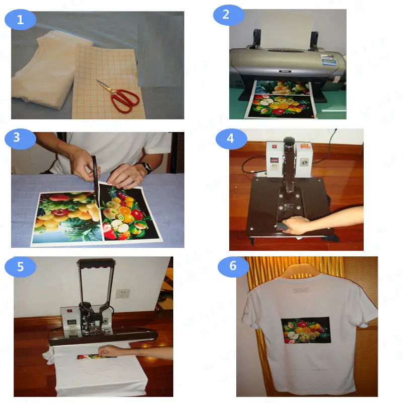 Heat Transfer Paper Light Color