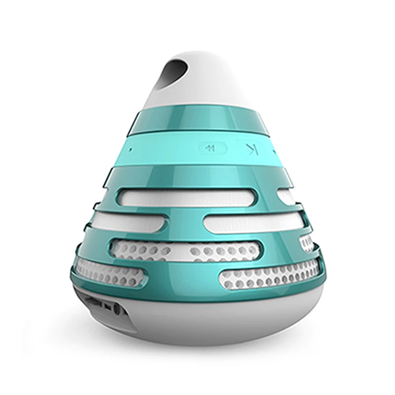 

Portable Bluetooth Speaker Wireless Column Stereo Speakers Support TF FM Radio Mic AUX Loudspeaker for Computer Phone