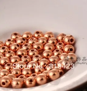 8mm 2000pcs electroplate sew on beads round holes metal 4 colors | Украшения и аксессуары