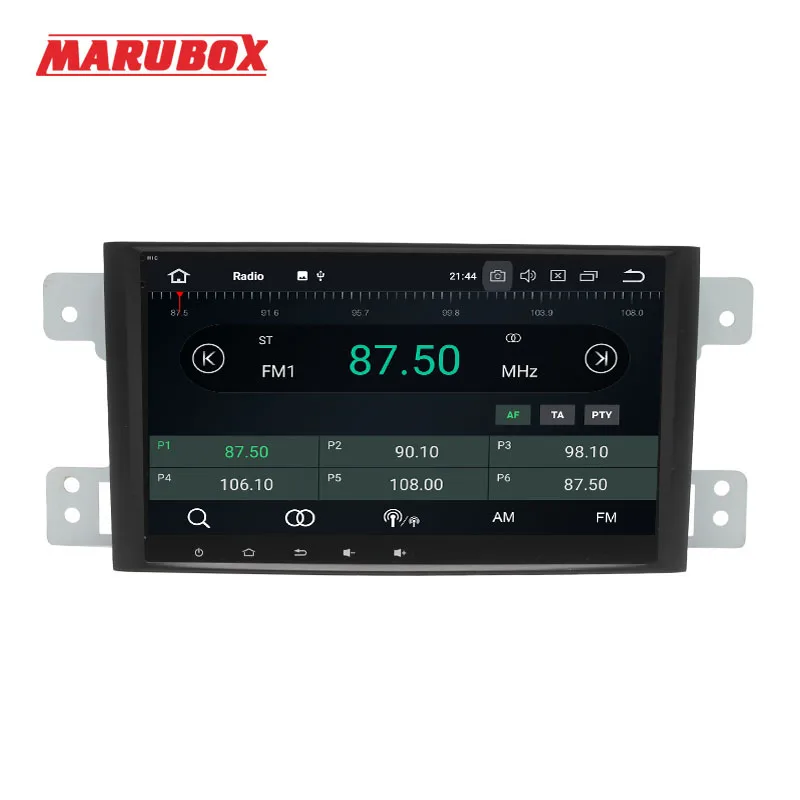 Marubox 8A905PX5, автомобильный мультимедийный плеер для Suzuki Grand Vitara, Octa Core, Android 8,0, 4 ГБ оперативная память, ГБ 32 Встроенная радио TEF6686, gps