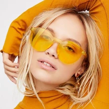 2019 New Trend Ladies Sunglasses Transparent Frameless Sunglasses Fashion Personality Sunglasses UV400 2019 New Trend Ladies Sunglasses Transparent Frameless Sunglasses Fashion Personality Sunglasses UV400