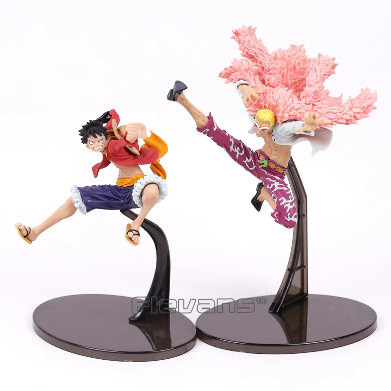 

Anime One Piece Monkey D Luffy VS Doflamingo PVC Figure Collectible Model Toy