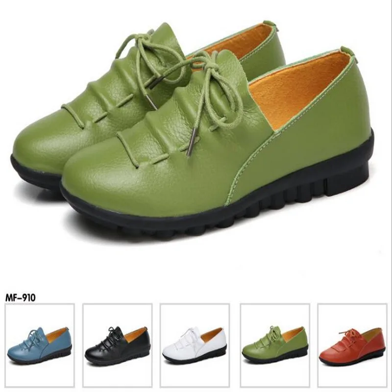 Green Printemps De blanc Automne Ciel Taille Britannique Chaude Nouvelles Porter Style Le Cuir army pu Vente Femmes Bleu En Occasionnels 35 Noir 40 2018 Chaussures Taomengsi w0qI4S84