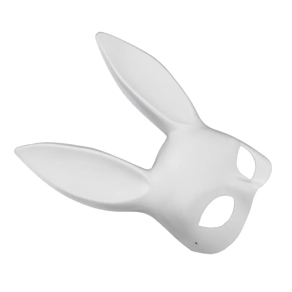 Womens Masquerade Rabbit Mask for Birthday Easter Halloween Eve Party Costume Accessory Nolonger Bunny Mask
