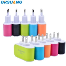 1000 шт./лот BRSUANG Hi-Q ЕС/Большие размеры US 3-Порты и разъёмы для путешествий Зарядное устройство 3.1A AC штекер настенный адаптер для iPhone iPad samsung huawei Xiaomi Nokia; sony