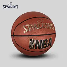 Spalding Pu Официальный Размер 7# Крытый Открытый 74-946y Jr. nba обучение баскетбольный мяч мужской матч